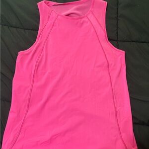 Pink lululemon tank top